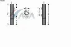 Осушитель кондиционера AVA MSD090