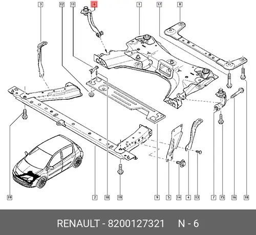 RENAULT 8200127321