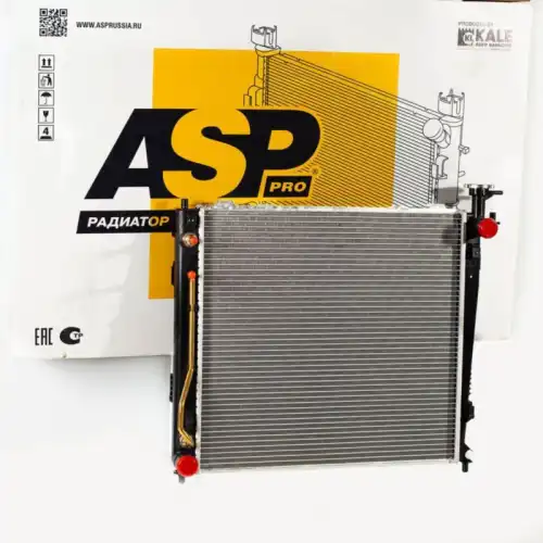 Радиатор системы охлаждения двигателя ASP AL10763