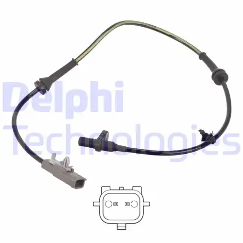 Датчик ABS DELPHI SS21256-12B1
