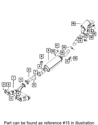 BAND 68438081AA CHRYSLER