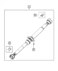 DRIVE 68206211AC CHRYSLER