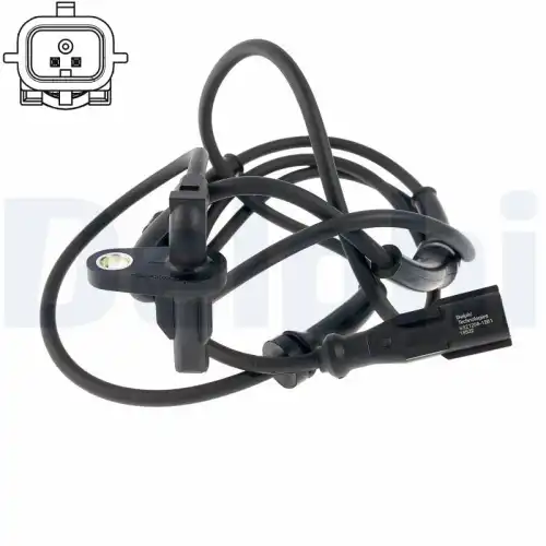 Датчик, частота вращения колеса SS21258-12B1 DELPHI