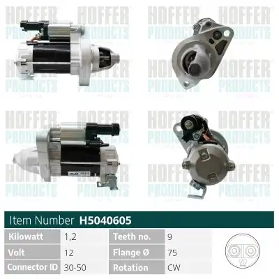 Стартер HOFFER H5040605