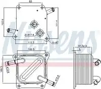 Радиатор кондиционера (конденсатор) NISSENS 91289