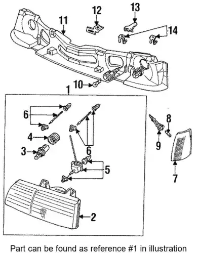 Фара FORD E9DZ-13008-A