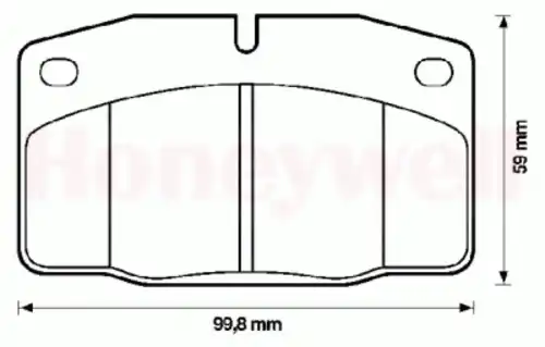 Тормозные колодки дисковые JURID 571276J-AS