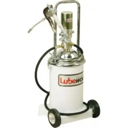 POP013 LUBEWORKS Солидолонагнетатель, 13 л, пневматический
