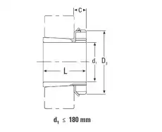 Подшипник H319 TIMKEN