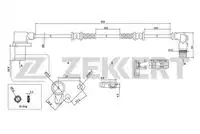 Датчик ABS ZEKKERT SE-6136