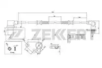 Датчик ABS ZEKKERT SE-6137