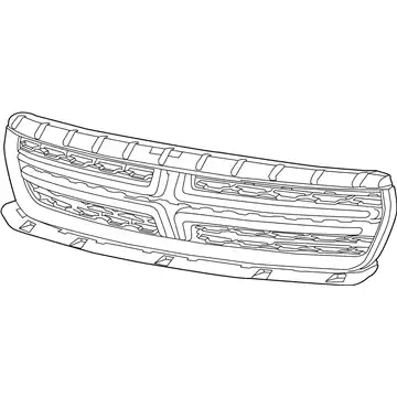 Решетка радиатора DODGE 5PP33DX8AB