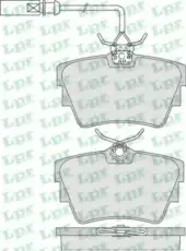 Тормозные колодки дисковые LPR 05P786