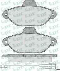 Тормозные колодки дисковые LPR 05P1262
