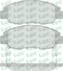 Тормозные колодки дисковые LPR 05P641