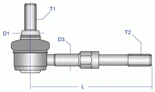 Тяга стабилизатора MOOG NI-LS-1155