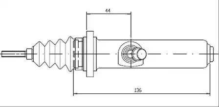 Цилиндр сцепления MOTAQUIP VCM105