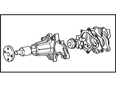 помпа Toyo 16110-15010 TOYOTA / LEXUS