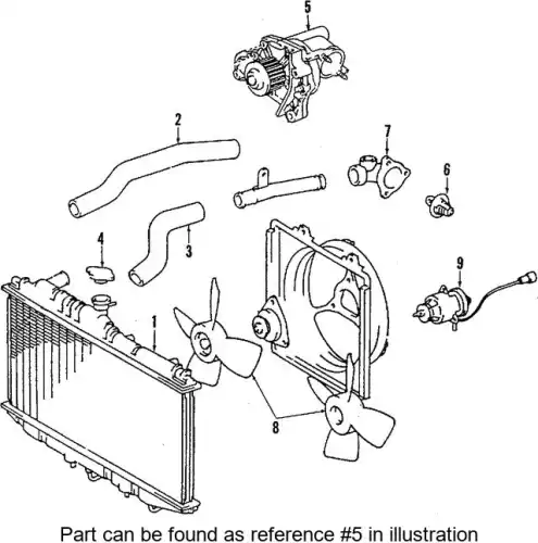 помпа Toyo 16100-69275 TOYOTA / LEXUS
