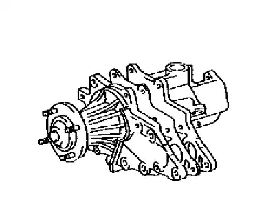 помпа Lexu 16110-49125 TOYOTA / LEXUS