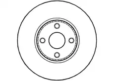 Тормозной диск NATIONAL NBD1209