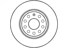 Тормозной диск NATIONAL NBD1354