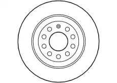 Тормозной диск NATIONAL NBD1381
