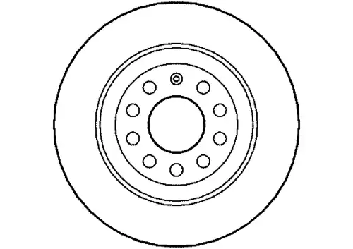 Тормозной диск NATIONAL NBD1381