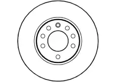 Тормозной диск NATIONAL NBD925