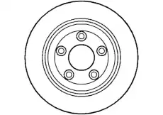 Тормозной диск NATIONAL NBD958