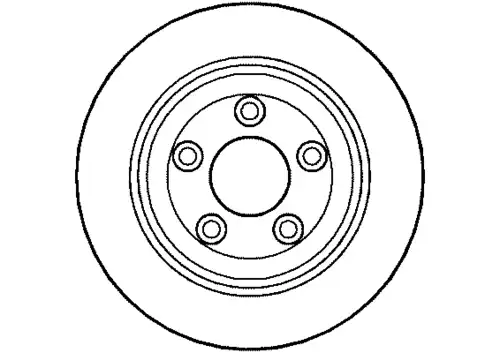 Тормозной диск NATIONAL NBD958