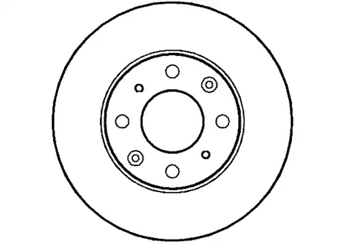 Тормозной диск NATIONAL NBD1225