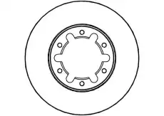 Тормозной диск NATIONAL NBD1136