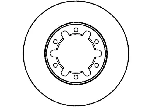 Тормозной диск NATIONAL NBD1136