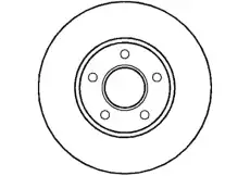 Тормозной диск NATIONAL NBD1244