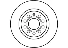 Тормозной диск NATIONAL NBD1294