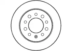 Тормозной диск NATIONAL NBD1251