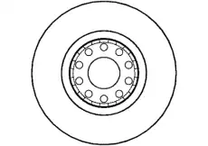 Тормозной диск NATIONAL NBD713