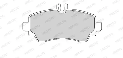 колодки дисковые торм. перед. MB FD6866A NECTO