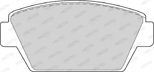Тормозные колодки дисковые NECTO FD6352A