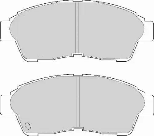 колодки дисковые торм. перед. Toyo FD6584E NECTO