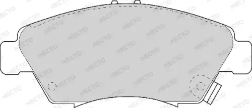 колодки дисковые торм. перед. Hond FD6580A NECTO