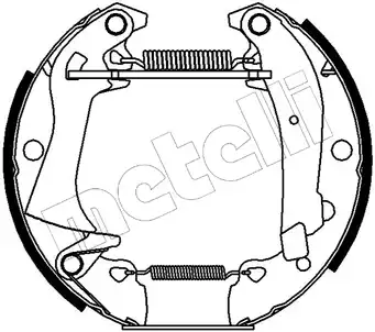 шланг тормозной перед. Niss 51-0036 METELLI