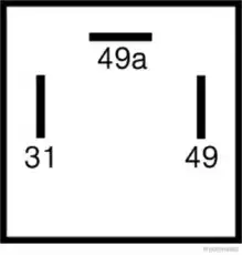 реле поворотов MAN 75896782 HERTH+BUSS