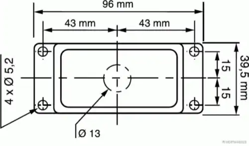 Фонарь габаритный HERTH+BUSS 82710029