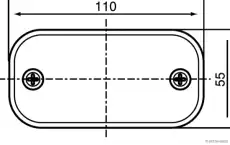 Фонарь габаритный HERTH+BUSS 82710055