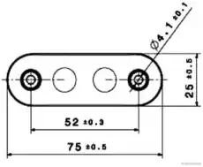 Фонарь габаритный HERTH+BUSS 82710334