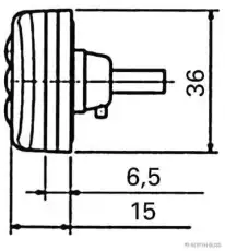 Фонарь габаритный HERTH+BUSS 82710339