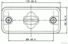Фонарь габаритный HERTH+BUSS 82710363