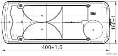 Фонарь задний HERTH+BUSS 83840001